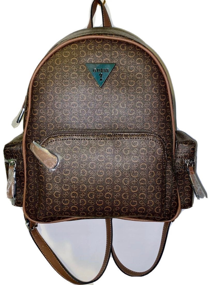 GUESS Brown Backpacks | Mercari