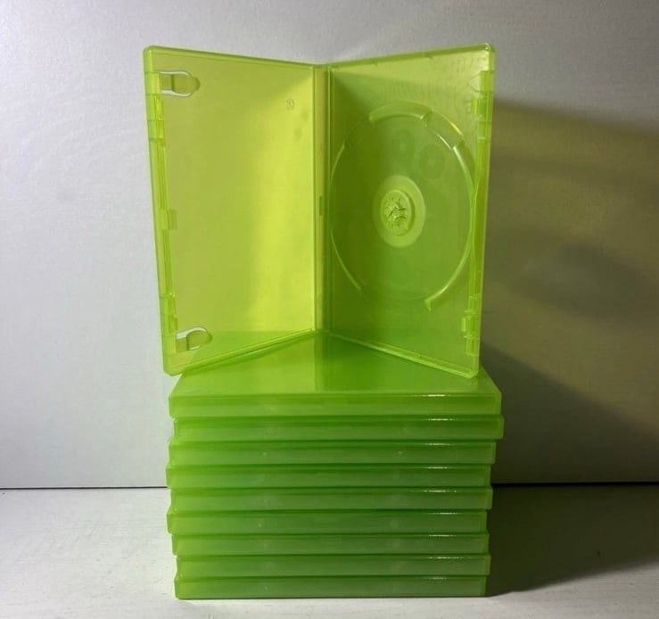 Bundle of 100NEW Authentic Microsoft Xbox 360 Game Case Replacement - OEM - Mint