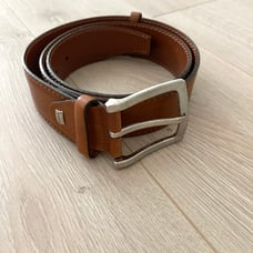Men's Brown Genuine Leather Belt size 115