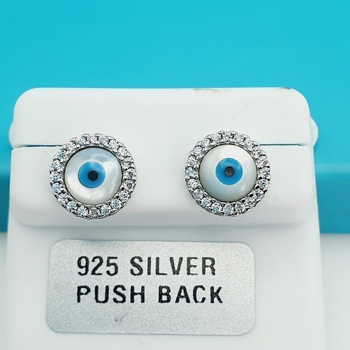 925 Sterling Silver CZ Beautiful Earrings for Women, 1USPAR4211