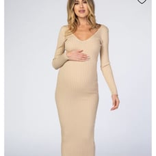 PINKBLUSH fitted maternity dress