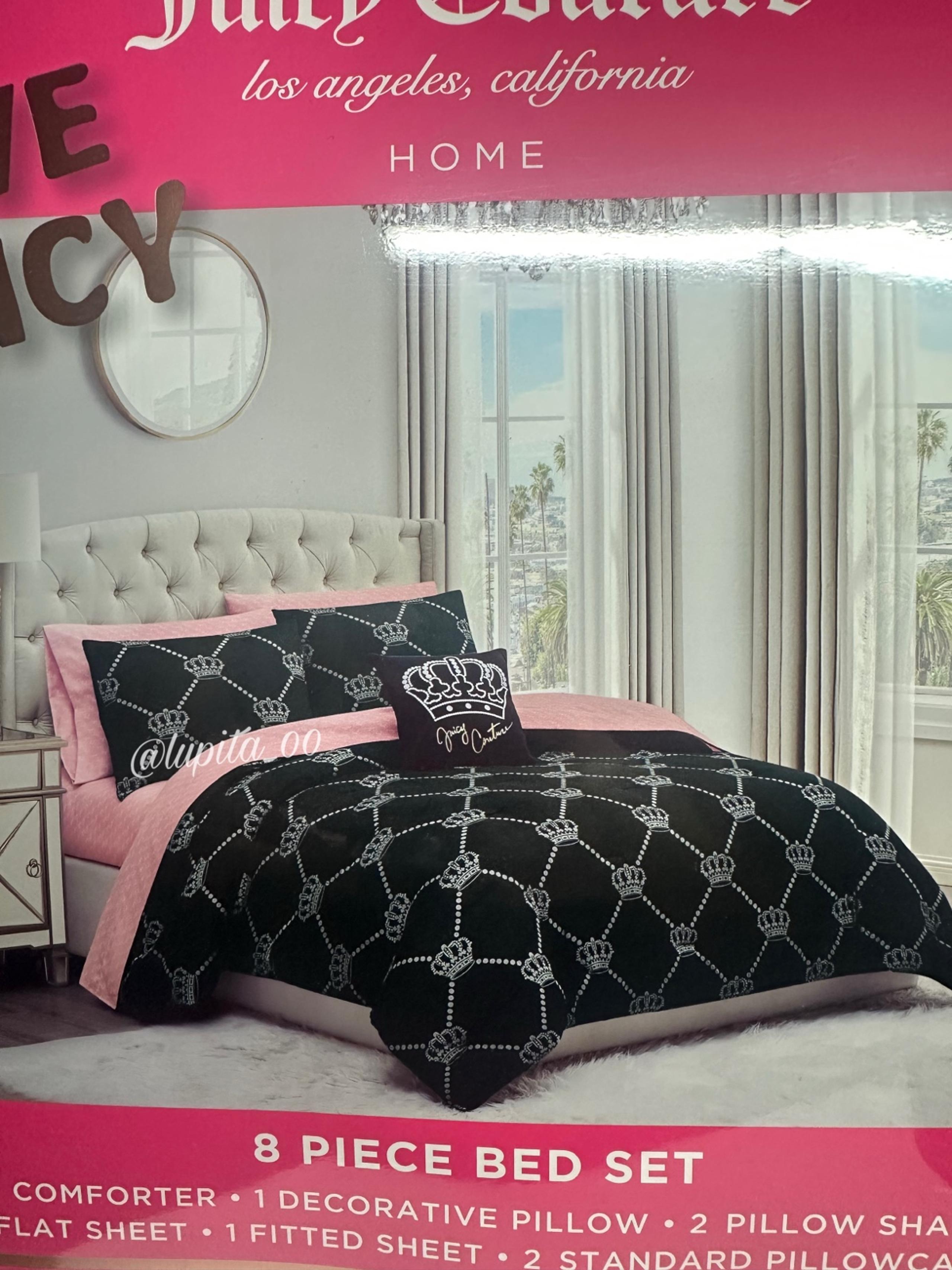 Juicy Couture 8 Piece Bed Set