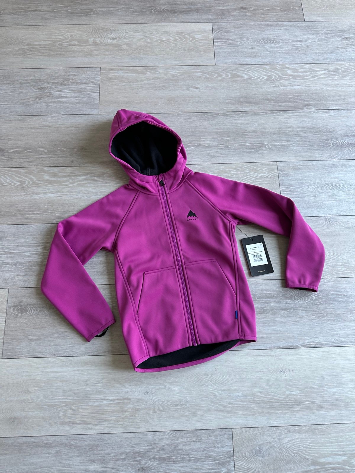 BURTON CROWN WEATHERPROOF FULL-ZIP FLEECE JACKET KIDS' girls size extra small