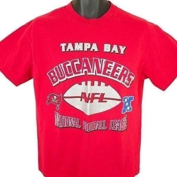 Tampa Bay Buccaneers T Shirt Vintage 90s NFL Football Made In USA Mens Medium