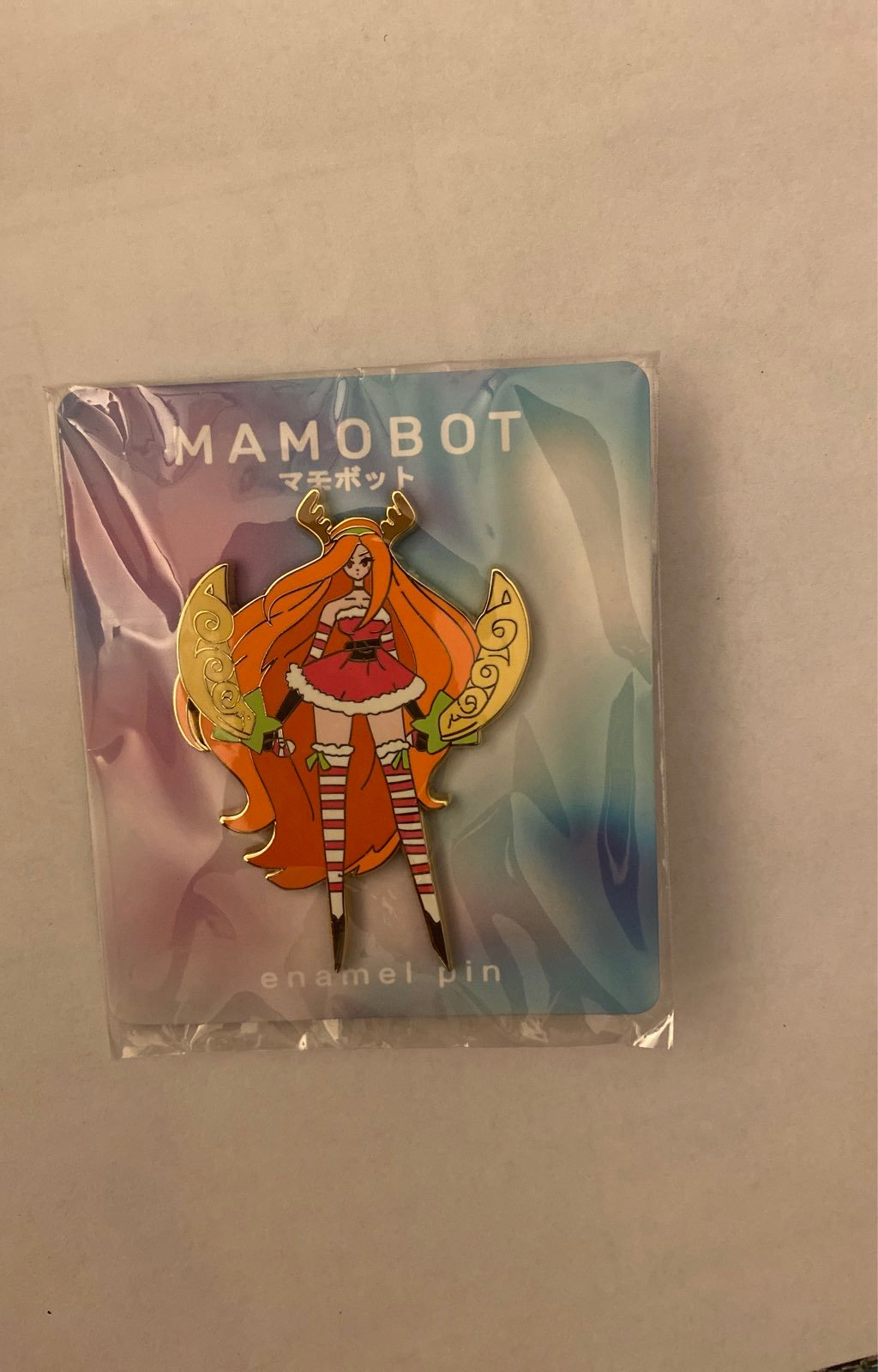 Christmas Katarina mamobot pin