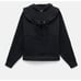 NWT Girlfriend Collective Black Thea Detachable Hoodie size XS
