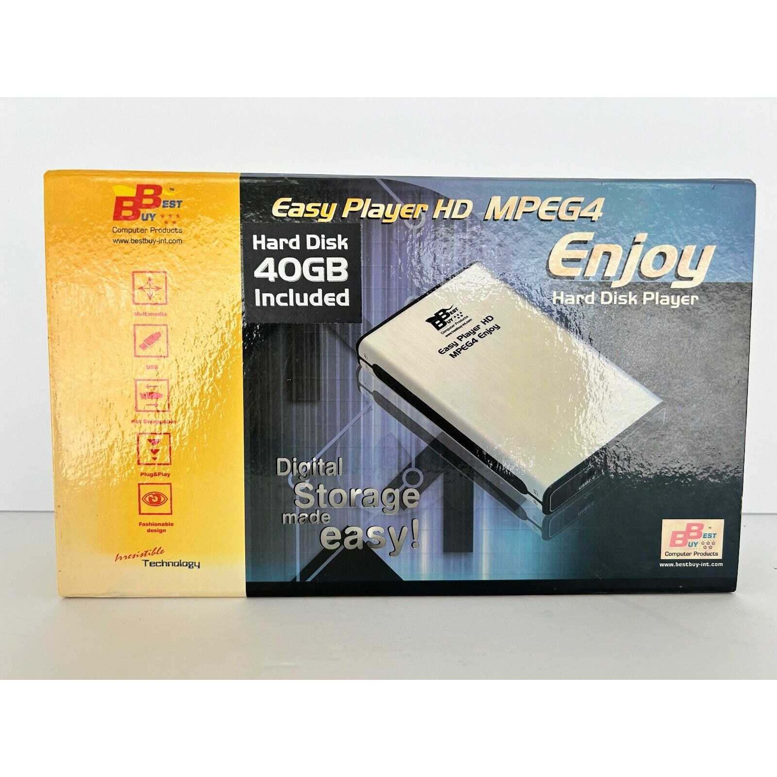 Easy Player HD MPEG4 Enjoy Hard Disc Player Best Buy Open Box, H D Recorder