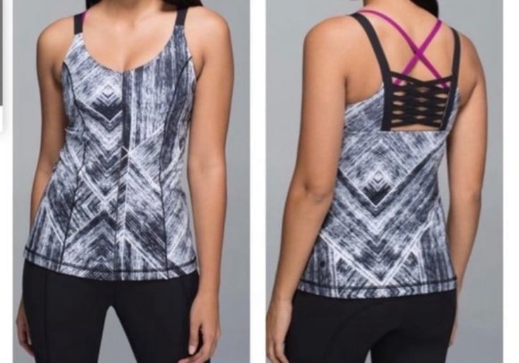 Lululemon Hot To Street Tank Top Heat Wave 10