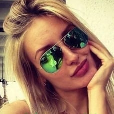 Aviators Sunglasses Ray-Ban RB3026 62mm Green