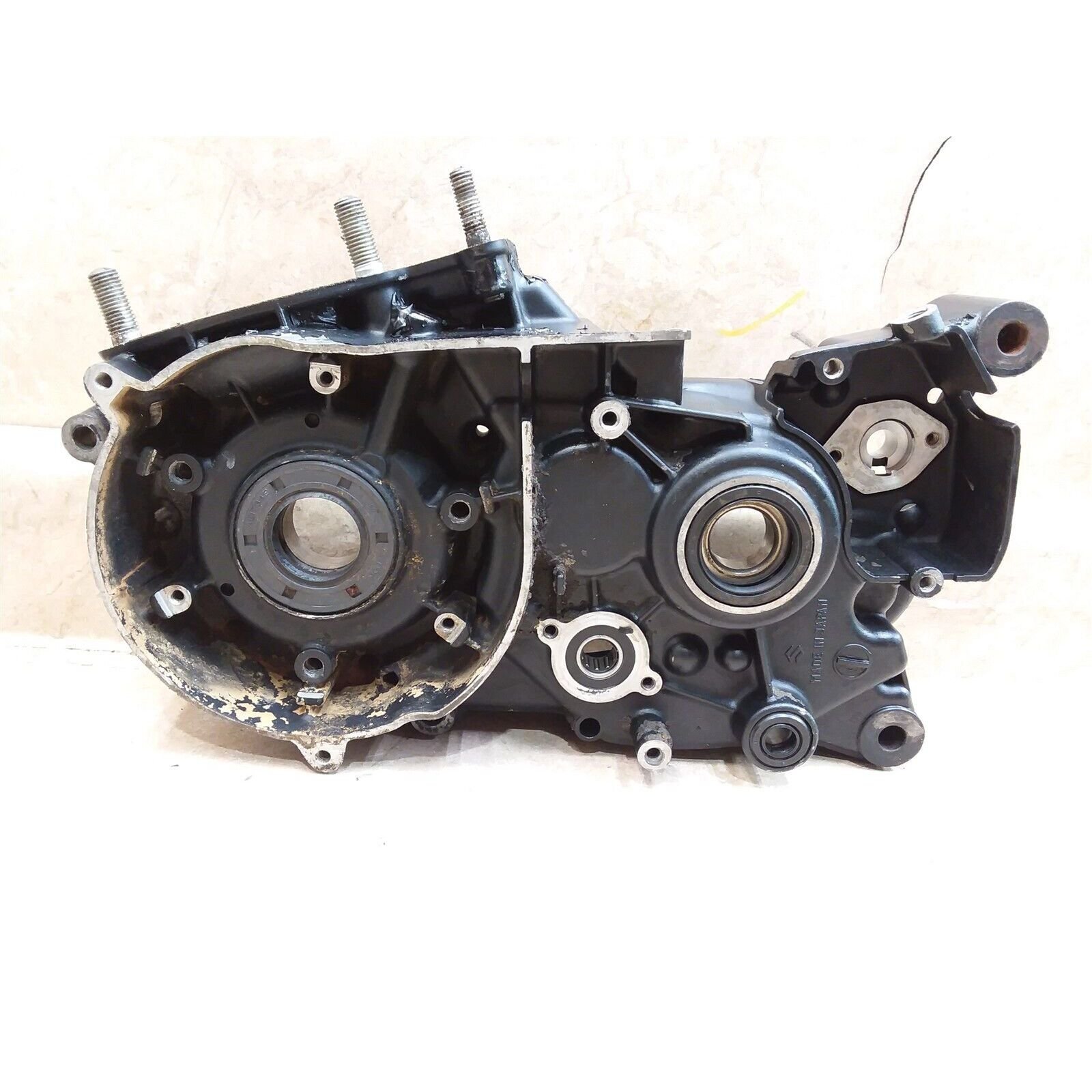 Suzuki 250 TS TS250 Engine Left Crankcase 1977 AP-241