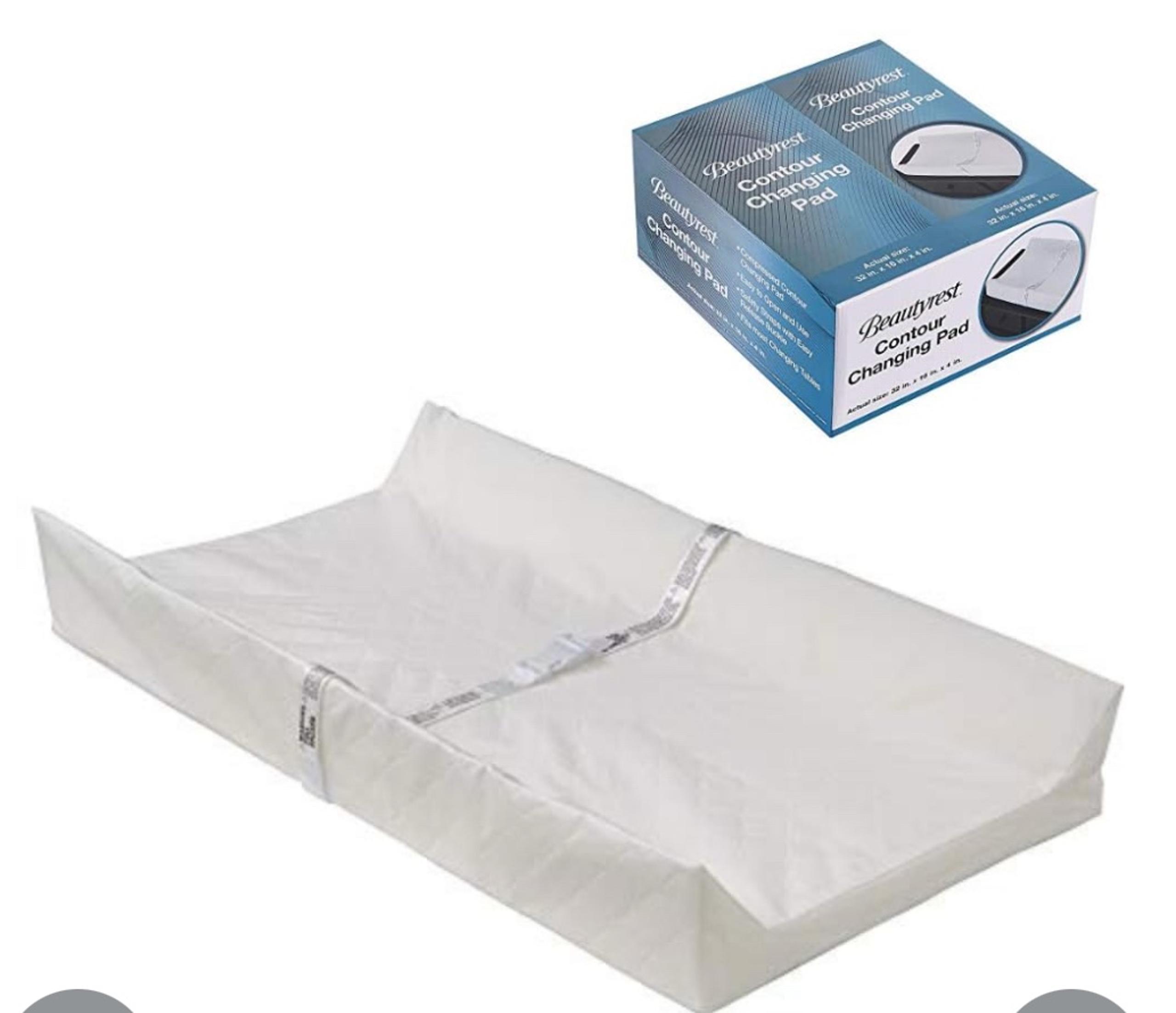 Beautyrest Foam Contoured Changing Pad With Waterproof Cover