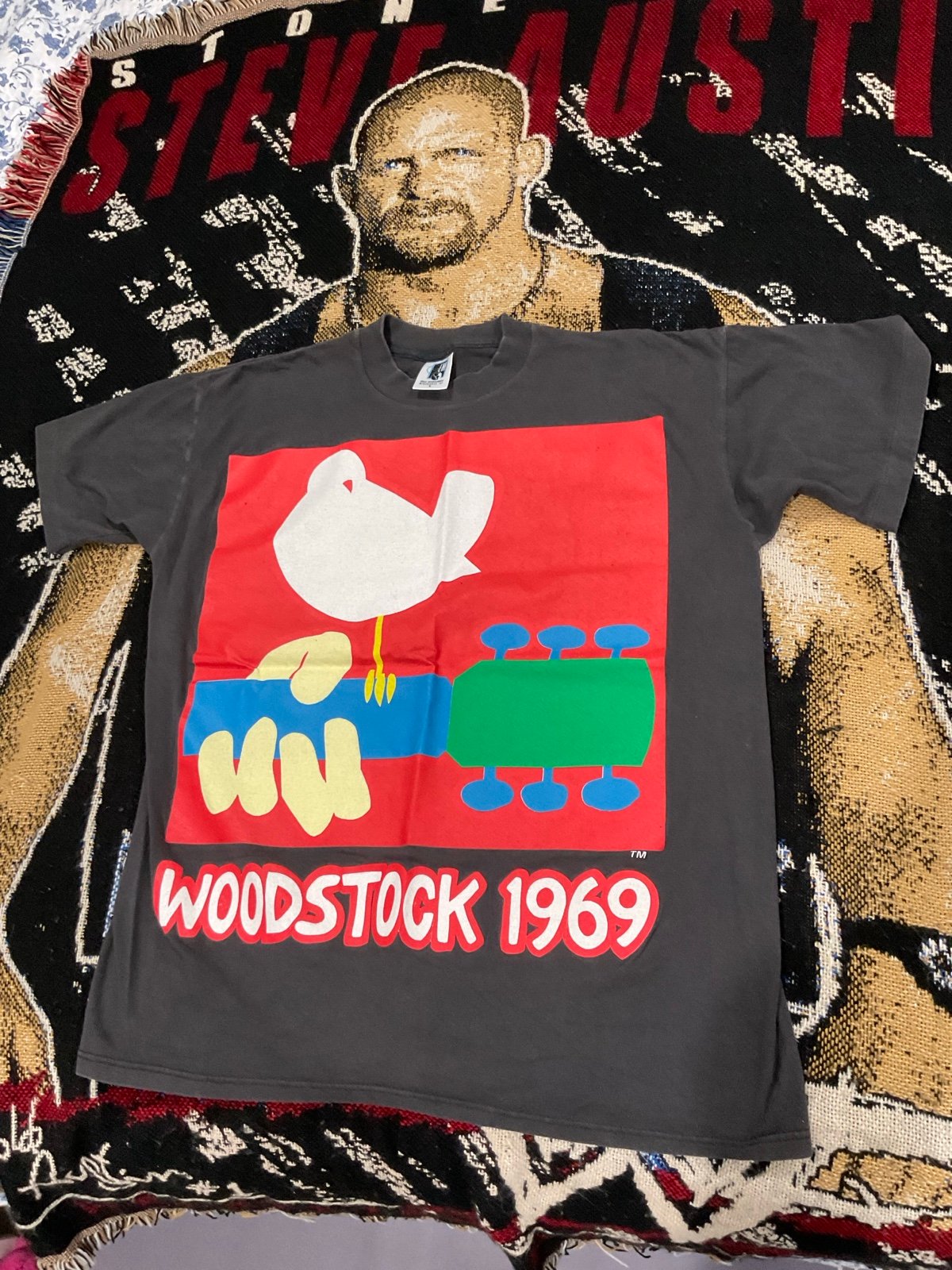 Vintage Woodstock 1969 shirt large