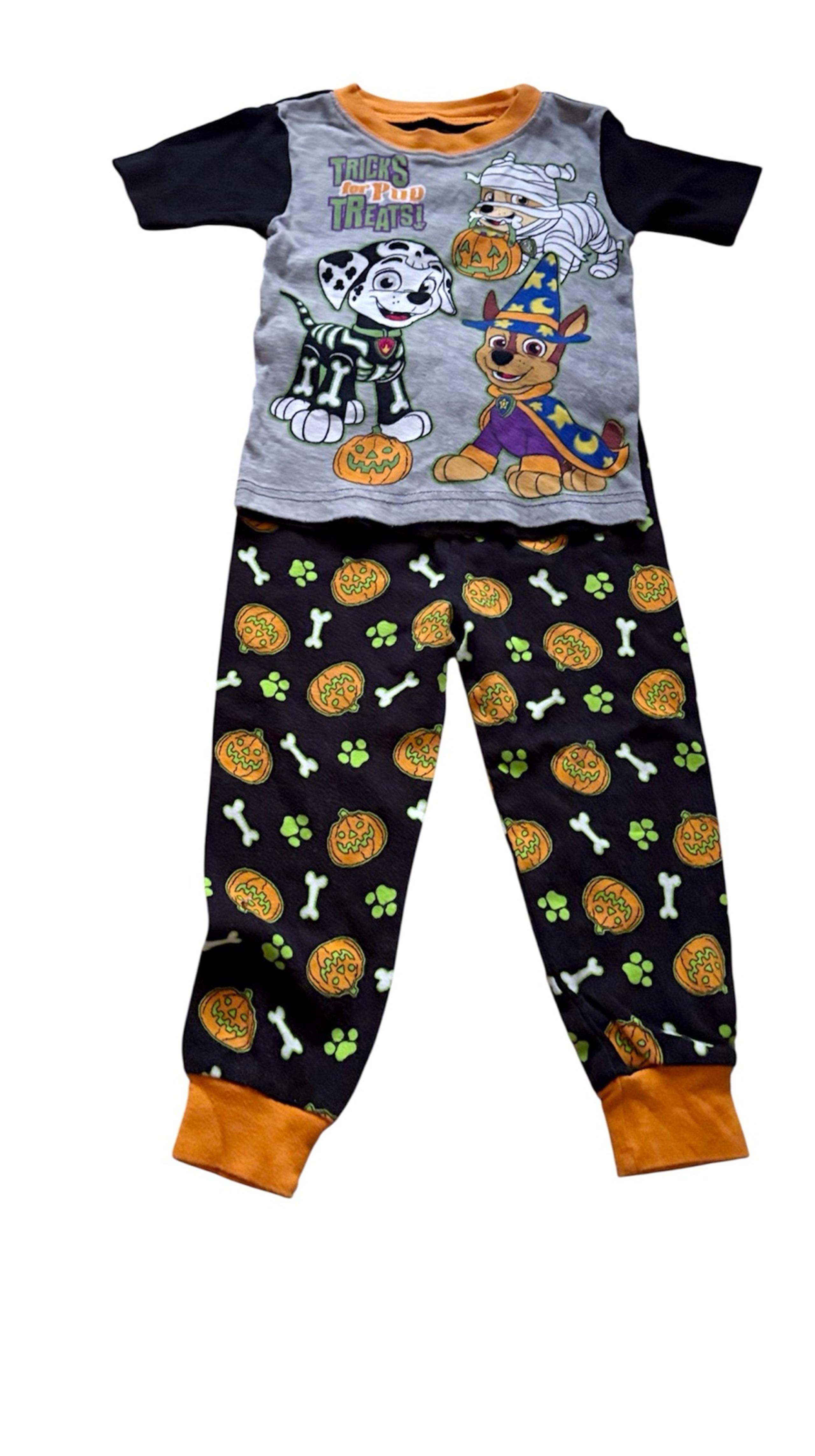 Paw Patrol 3T Halloween Pj Set
