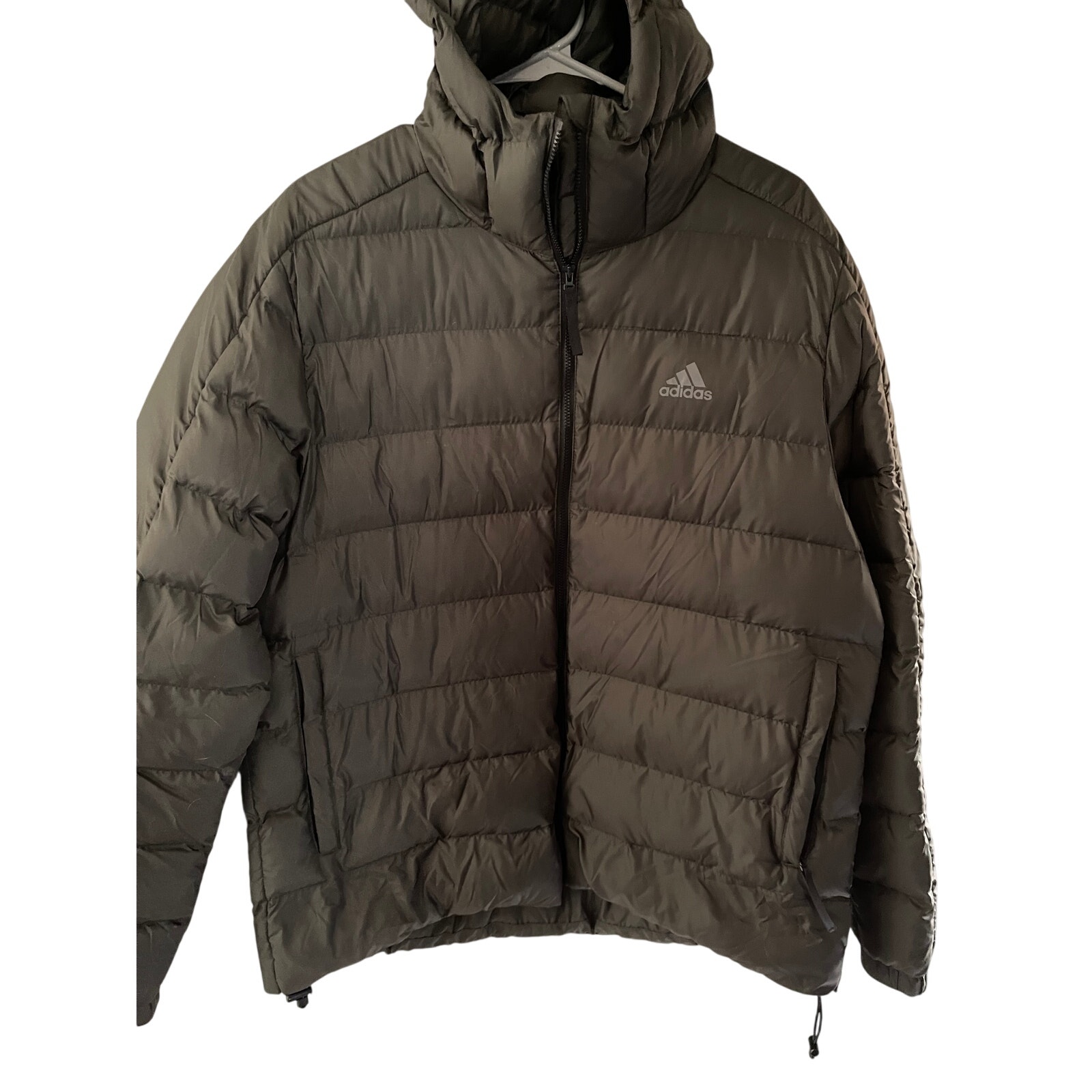 Adidas ITAVIC 3-Stripes 2.0 Winter Jacket Men's L (Earth)