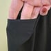 Athleta Black Skort Side Phone Pockets Elastic Drawstring Waist Size XL