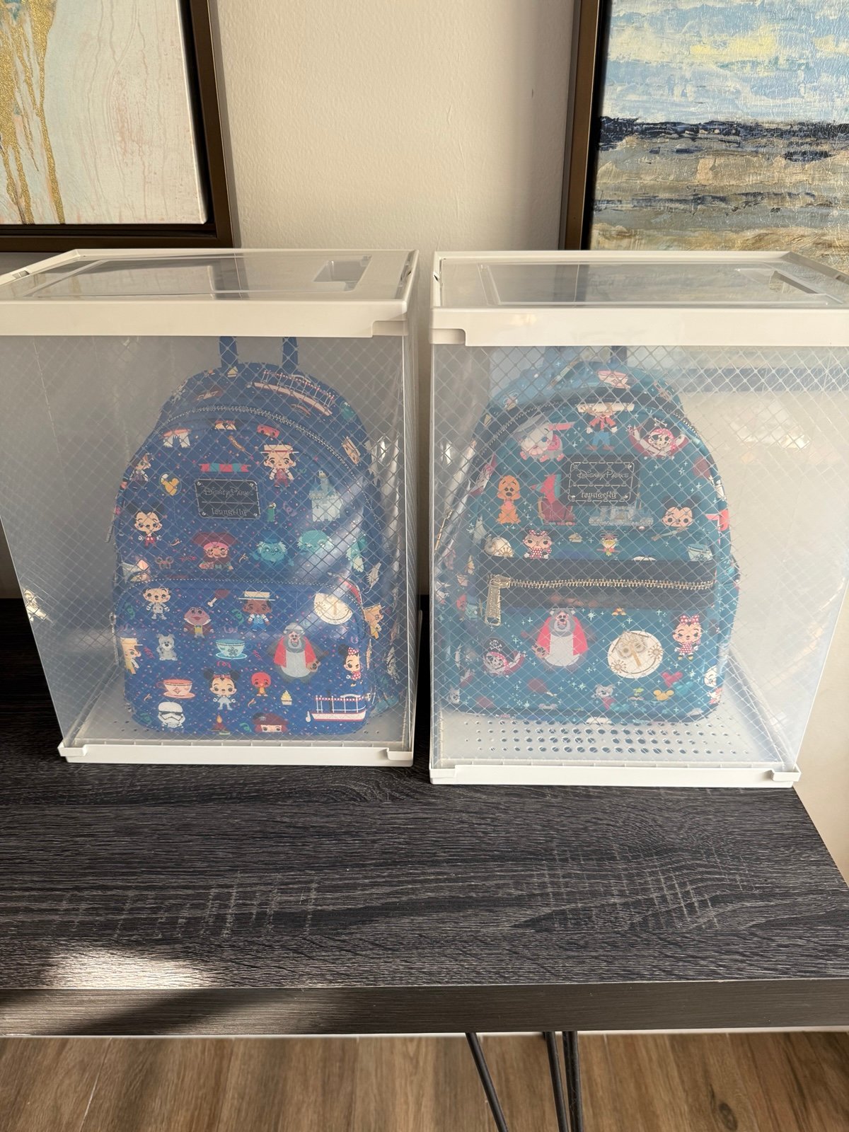 2 Retired Disney parks icon loungefly Backpacks
