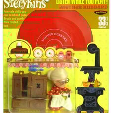 Vintage Palitoy Hasbro StoryKins Liddle Kiddles Old Mother Hubbard Set Mint MISP
