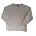 Preswick & Moore Sweater Mens L Cashmere V Neck Long Sleeve Pullover Black