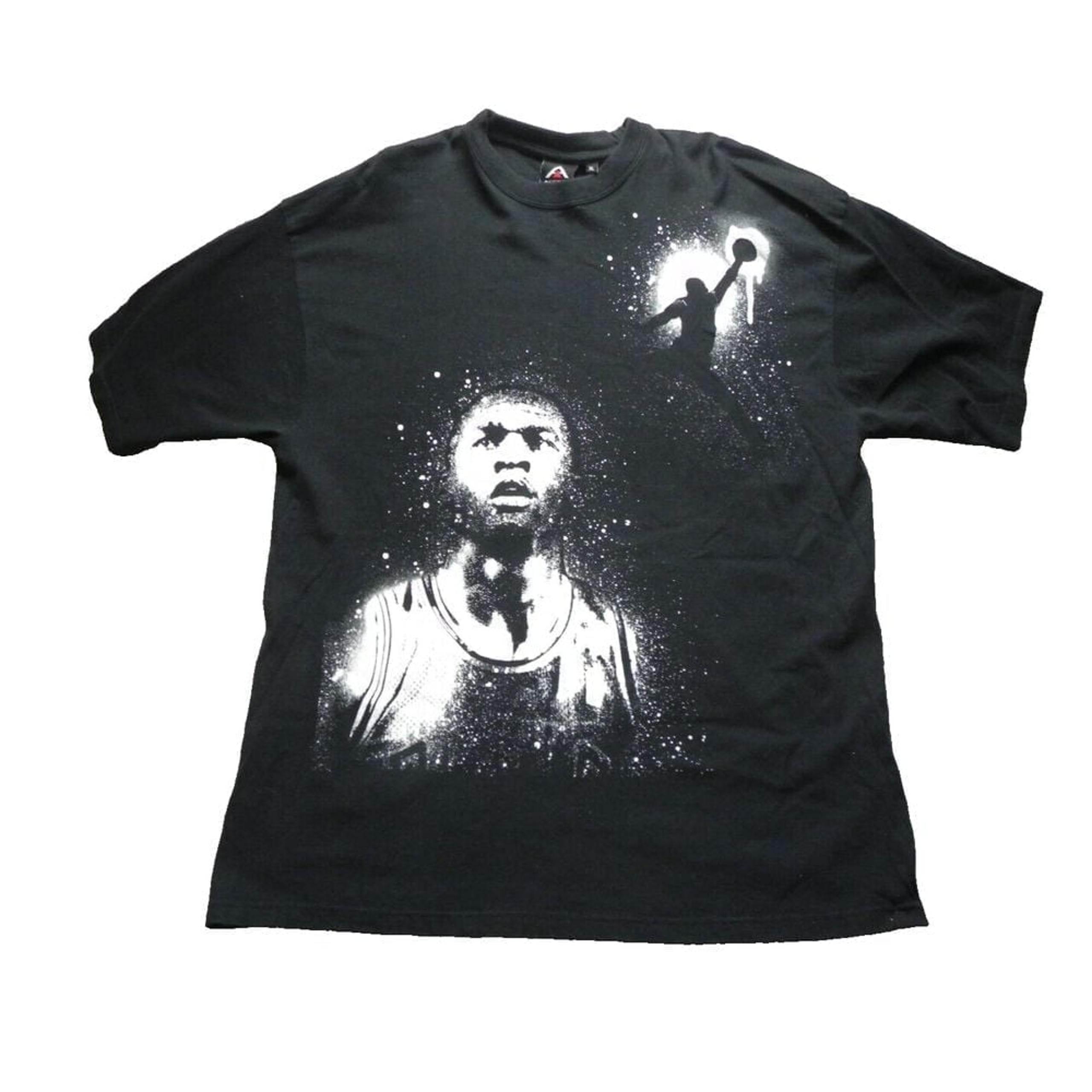 Vintage Basketball Shirt Adult Extra Large Jordan Basketball Tribute Mens