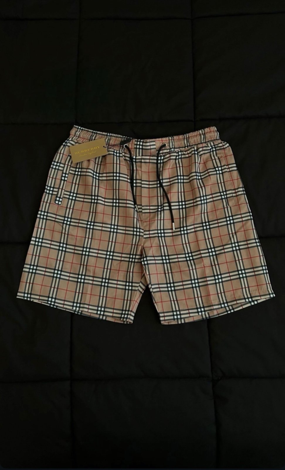Burberry Check Drawcord Swim Shorts (ALL SIZES)