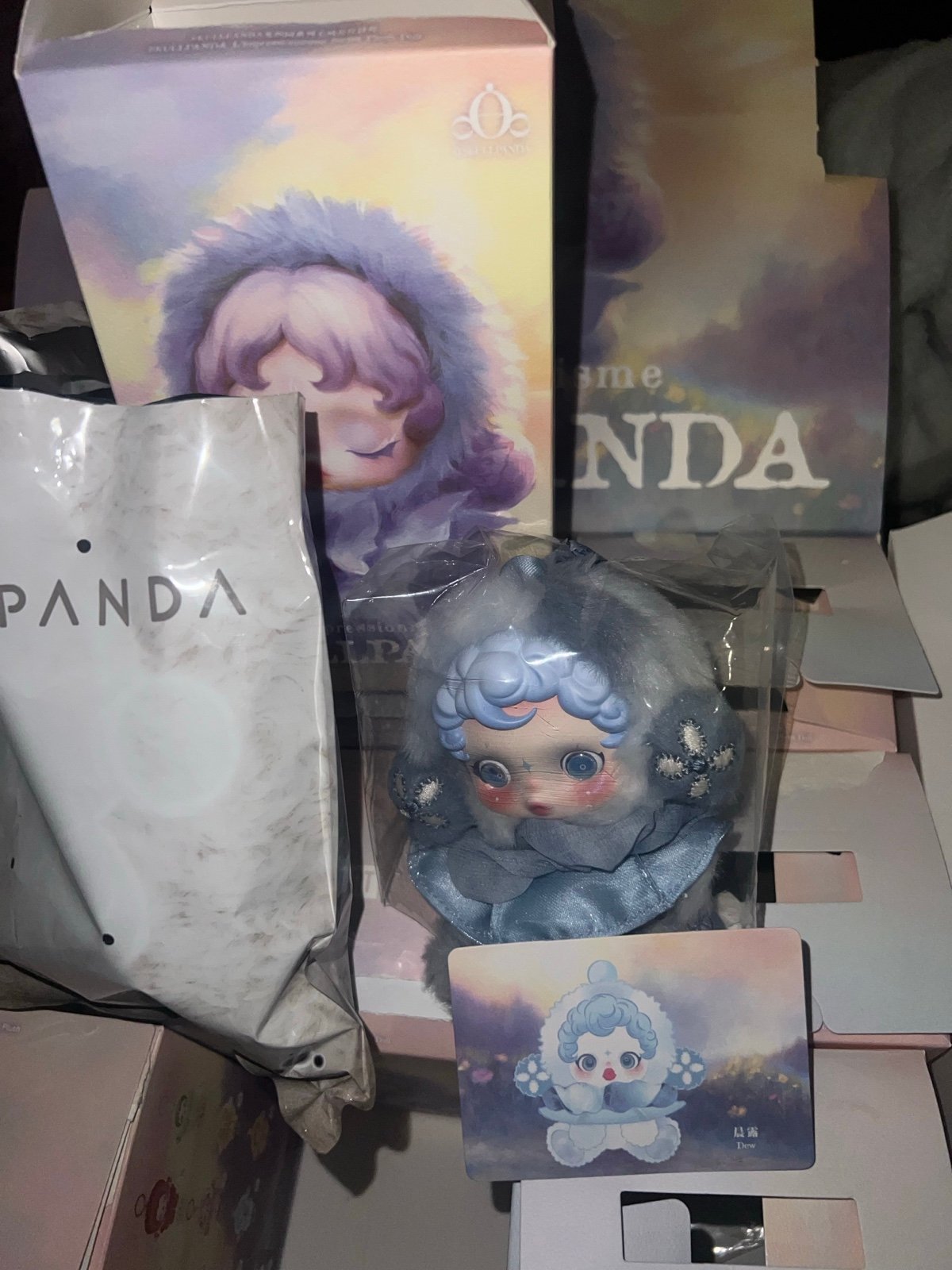 POPMART SKULLPANDA L'impressionnisme Dew