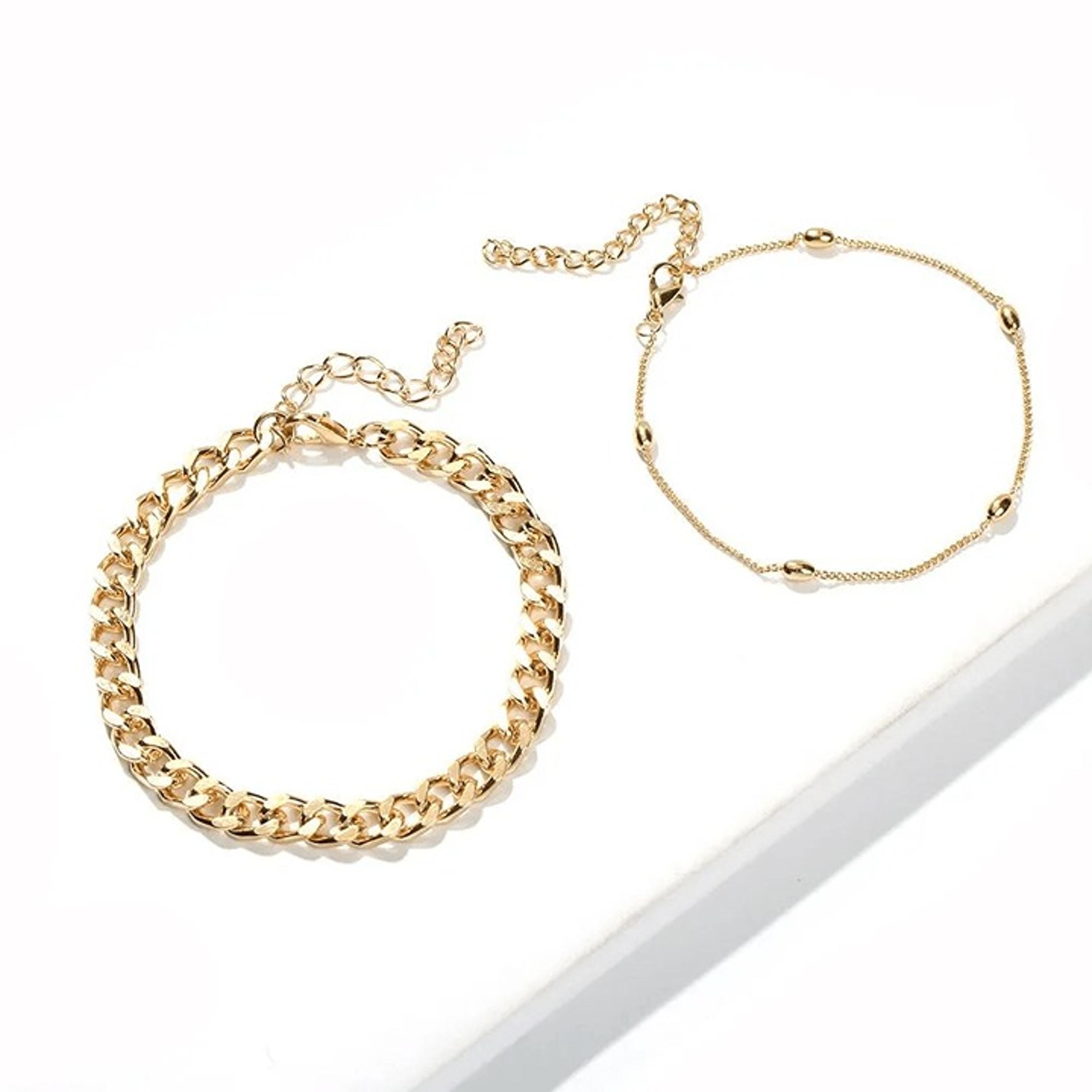 Chain + Sphera Bracelet Set