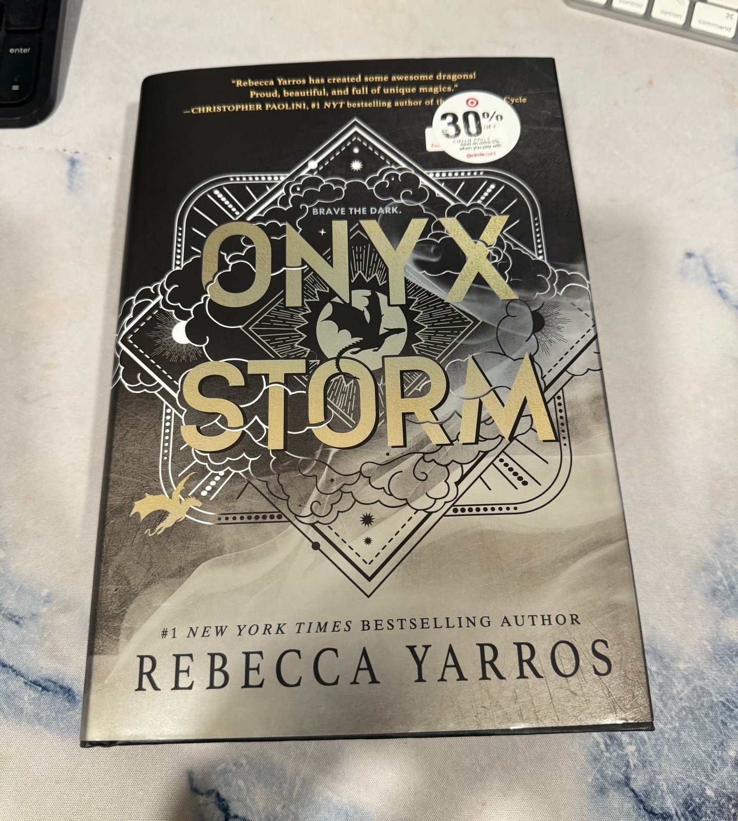 Onyx Storm - By Rebecca Yarros (Target Exclusive Edition) (Hard Cover) ships now