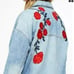 Free People Embroidered Jacket