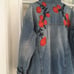 Free People Embroidered Jacket