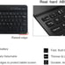 Fintie 7-Inch Ultrathin (4mm) Wireless Bluetooth Keyboard for Android Tablet Sam