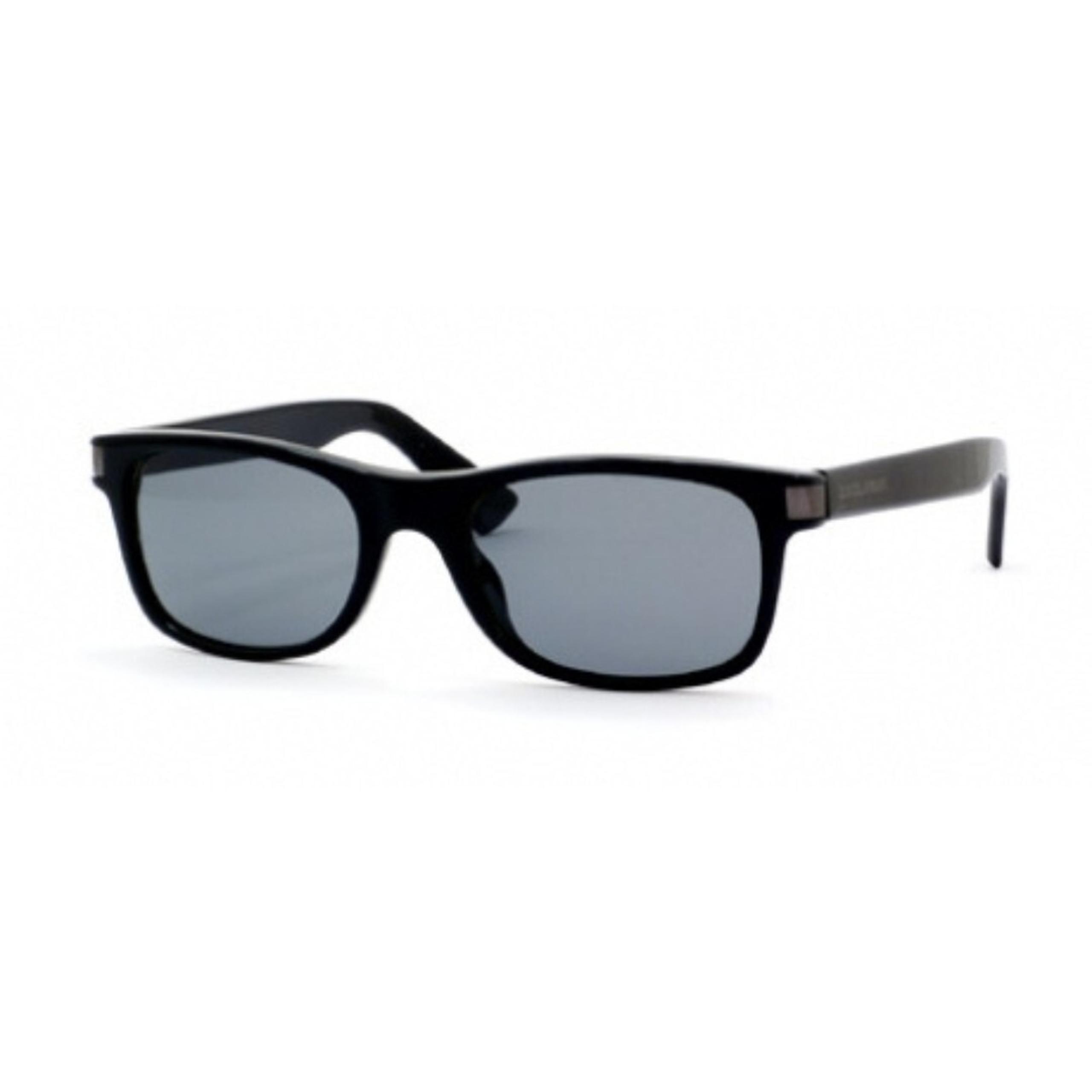 Vtg 90s Giorgio Armani Rectangular Sunglasses Black Made in Italy 140mm