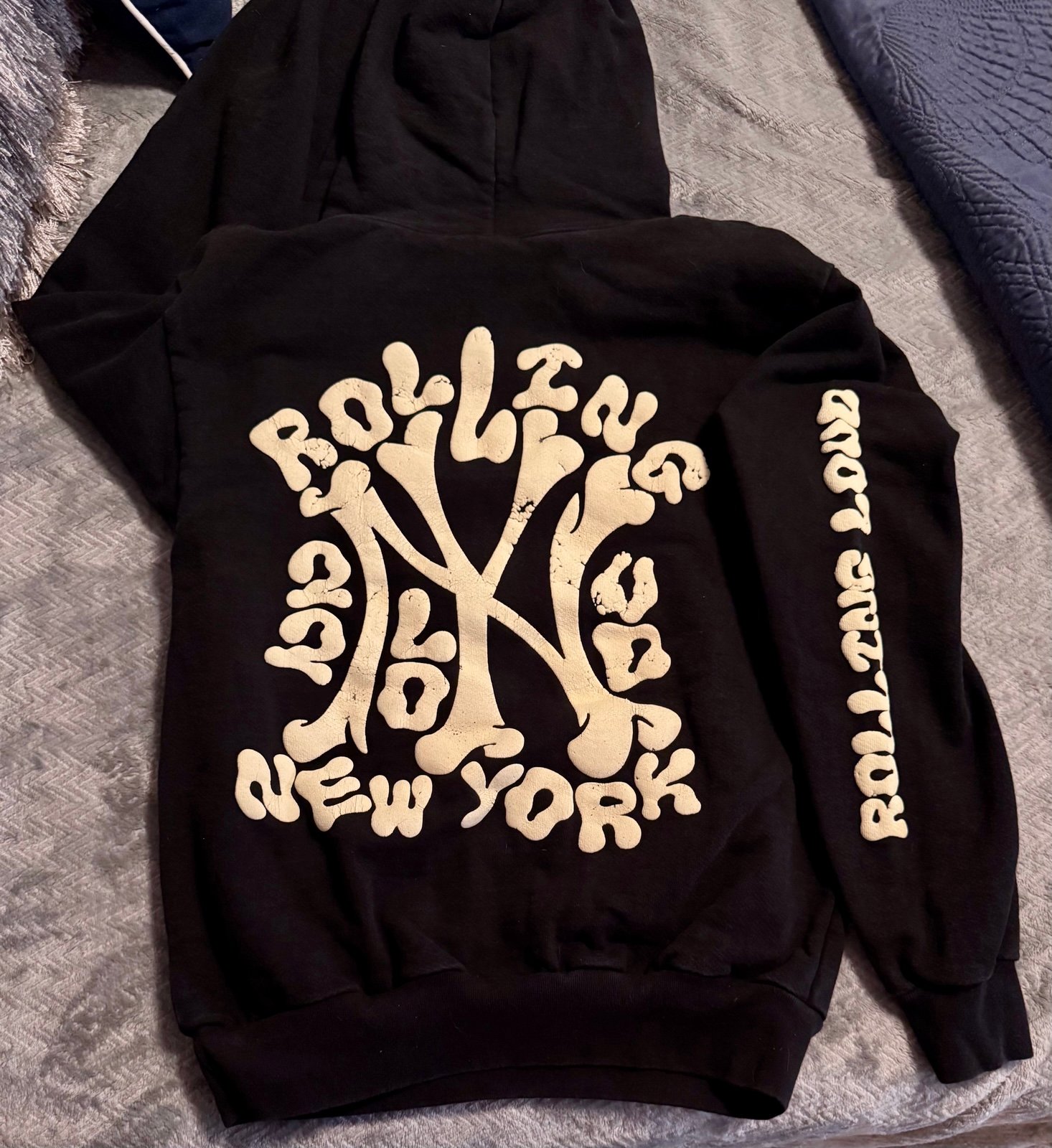 BONES VINTAGE HEAVYWEIGHT HOODIE NYC 2022 ROLLING LOUD