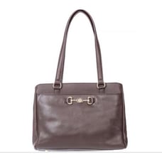 Giani Bernini Horse-Bit Leather Satchel New