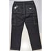 NWT True Religion Jeans Cargo Pants Jet Black Pockets 108335 Men's Size 33