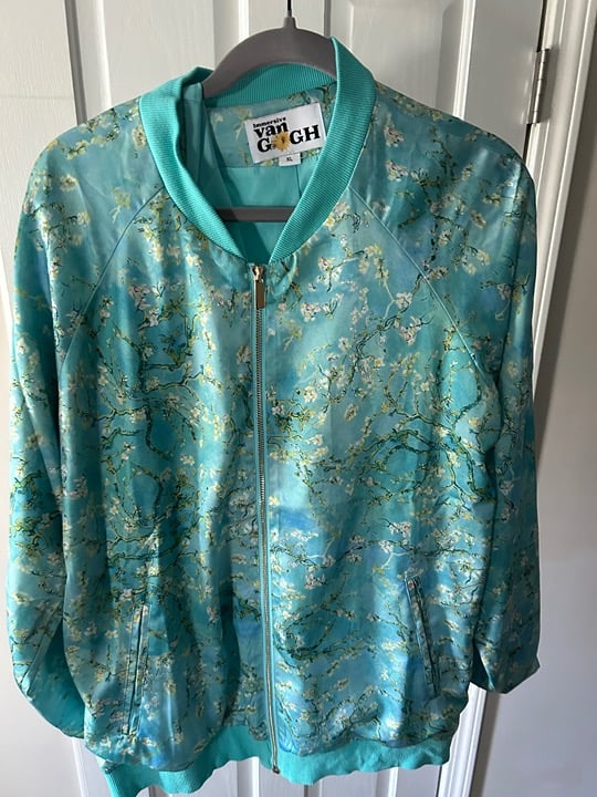 Van Gogh Almond Blossom Bomber Jacket