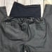 Indigo Blue Maternity Faux Leather Pants