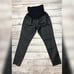 Indigo Blue Maternity Faux Leather Pants