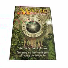 Sealed Magic The Gathering PORTAL Starter Set 2 Players Open Box Sealed Deck