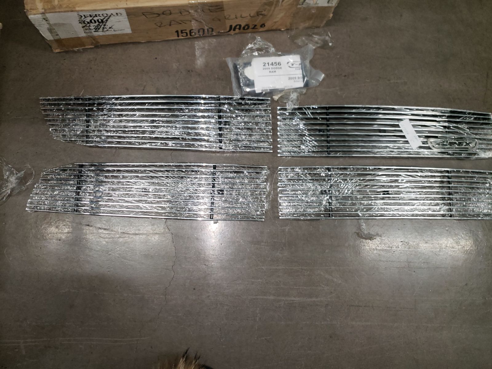 2009 Dodge Ram TREX billet Grill 4 piece