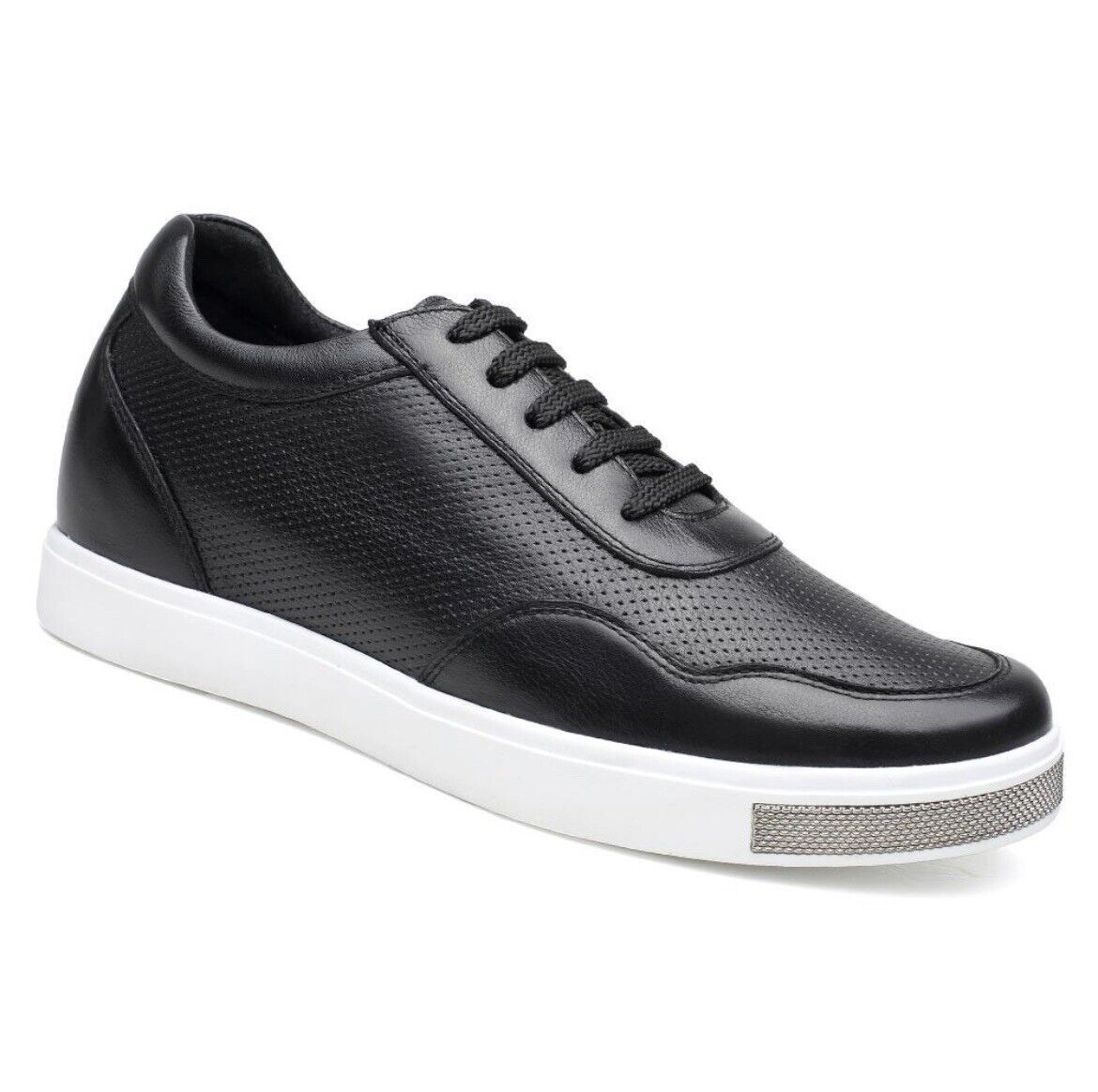 US8 CMR CHAMARIPA Elevator Shoes Height Increasing black Sneaker For Men 6CM