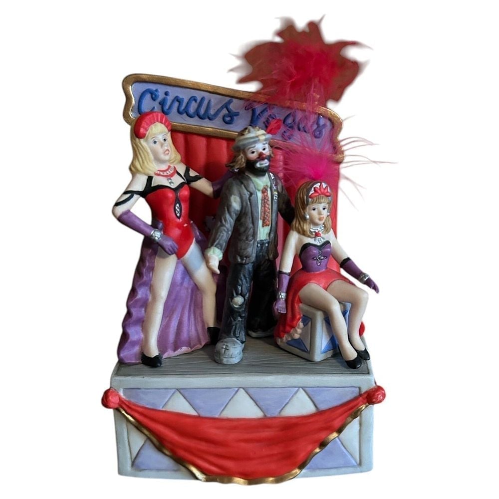 Emmett Kelly Jr Flambro Circus Las Vegas Limited Edition Figurine Entertainer
