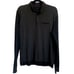 Ted Baker London Long Sleeve Modern Slim Fit Polo in Dark Gray