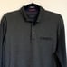Ted Baker London Long Sleeve Modern Slim Fit Polo in Dark Gray