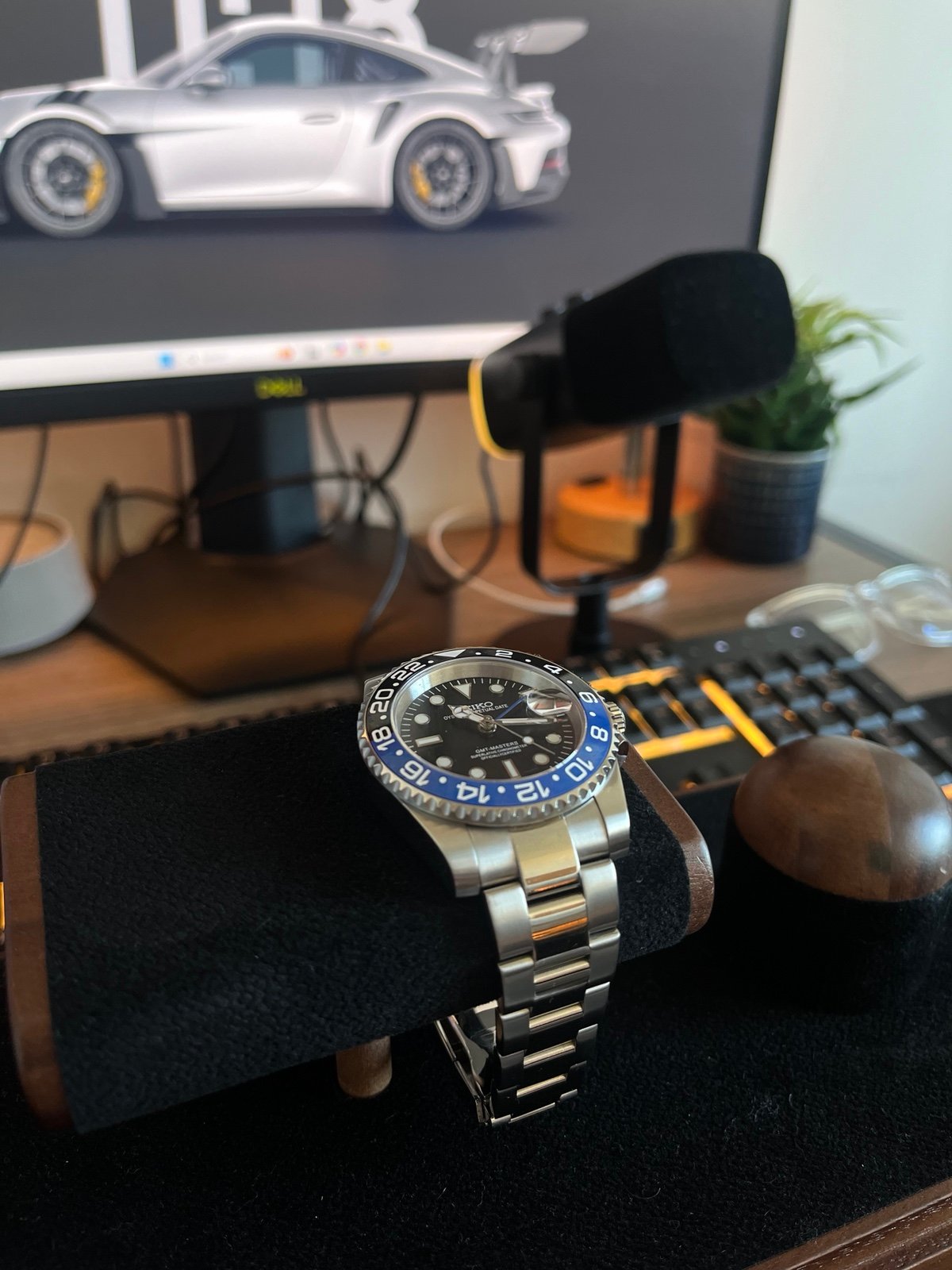 Seiko Watch “Batman” GMT 2 Mod
