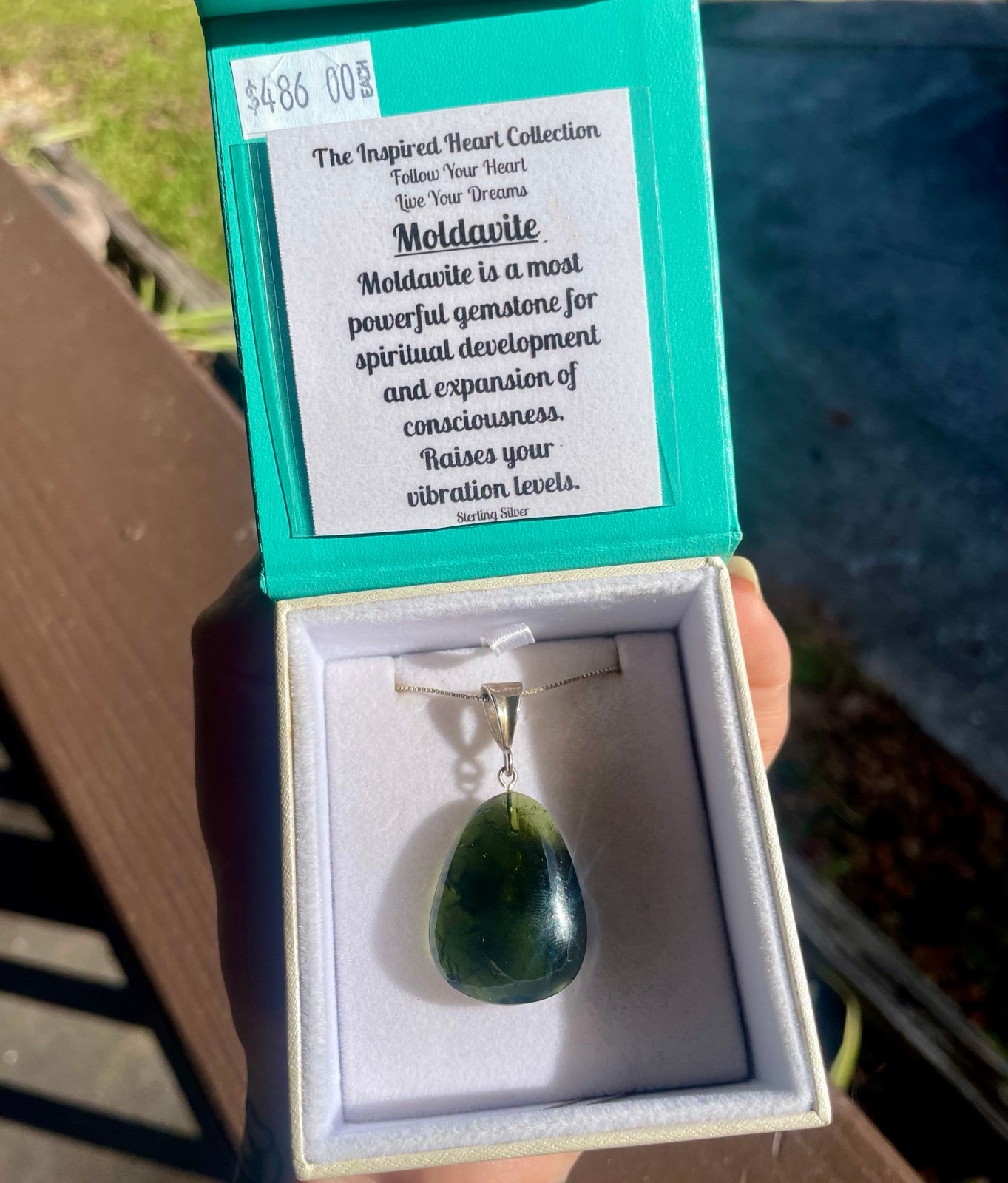 Moldavite Pendant - Czech Republic