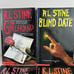 R.L Stine Book Lot of 6 Scholastic Paperback Horror Monsters Blind Date