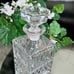 Vintage German Crystal Decanter with Stopper