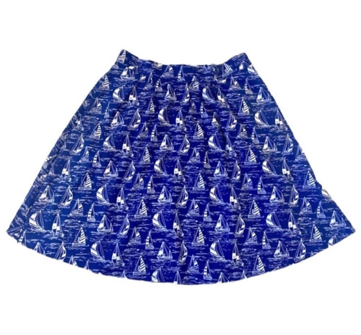 Retrolicious Sailboat Skirt