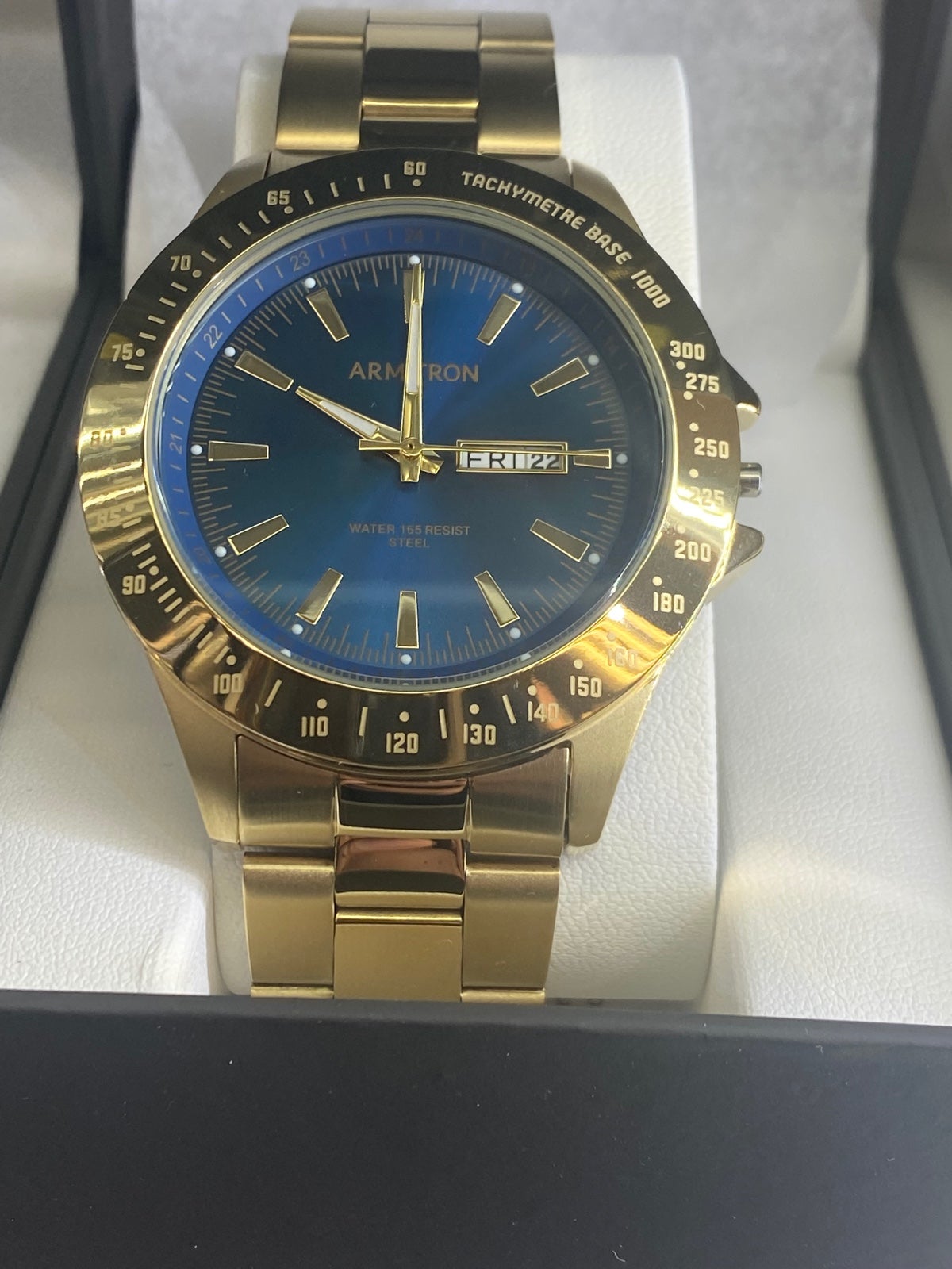 Armitron Watch for Men 40mmDiameter Steel New Armitron Original Box imcluded