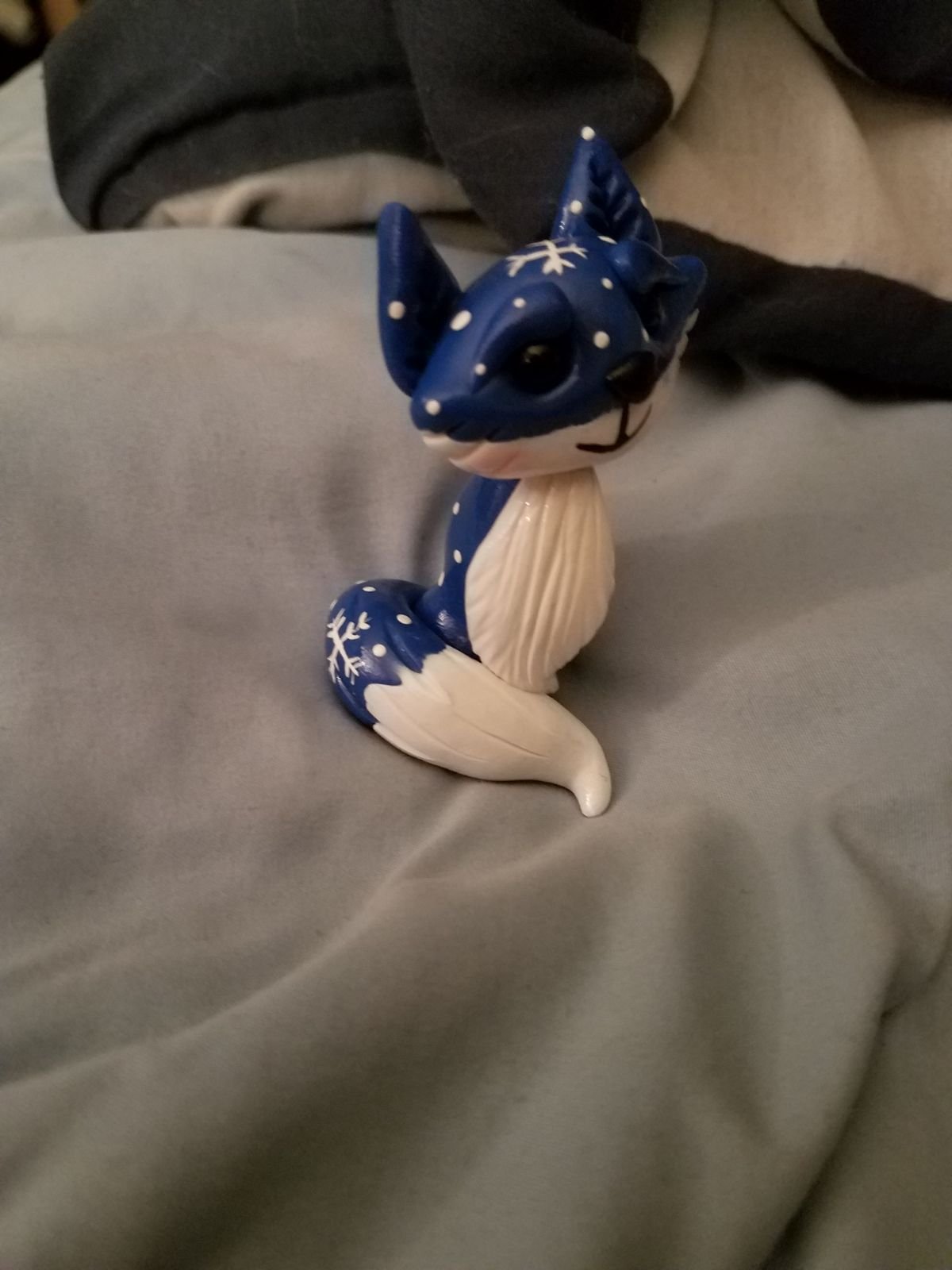 Handmade winter fox
